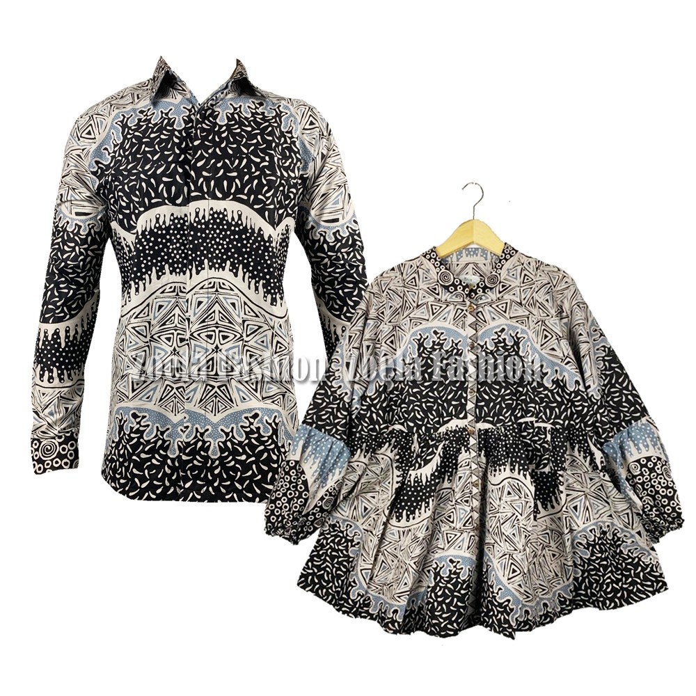 Nafiko Fashion Batik Couple Jumbo LD 120 130 140 150 Busui Friendly Modern Terbaru