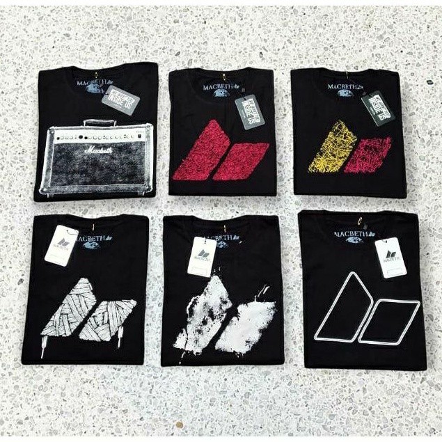 . Kaos Macbeth Premium / Full Hangtag, Label & Asessoris Original / Kaos Skate