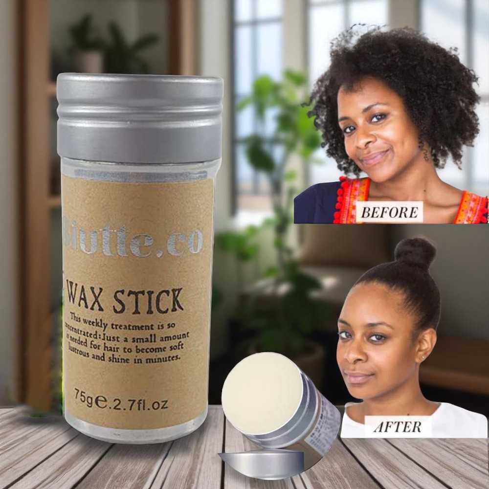 Hair Wax Stick Styling Pomade Gel Krim Penata Rambut Keriting Tetap Halus untuk Anak-anak Pria dan W