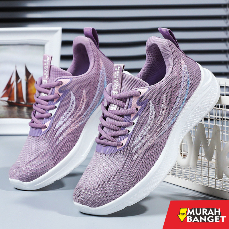 RESTOK SSIS CH021  Free Box SEPATU SNEAKERS WANITA IMPORT SEPATU OLAHRAGA KASUAL KEKINIAN BAHAN KANV