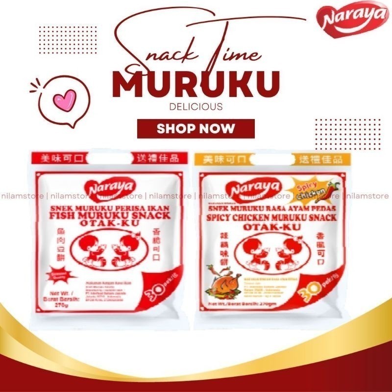 Muruku Snack Ikan isi 30 pcs - Muruku Snack