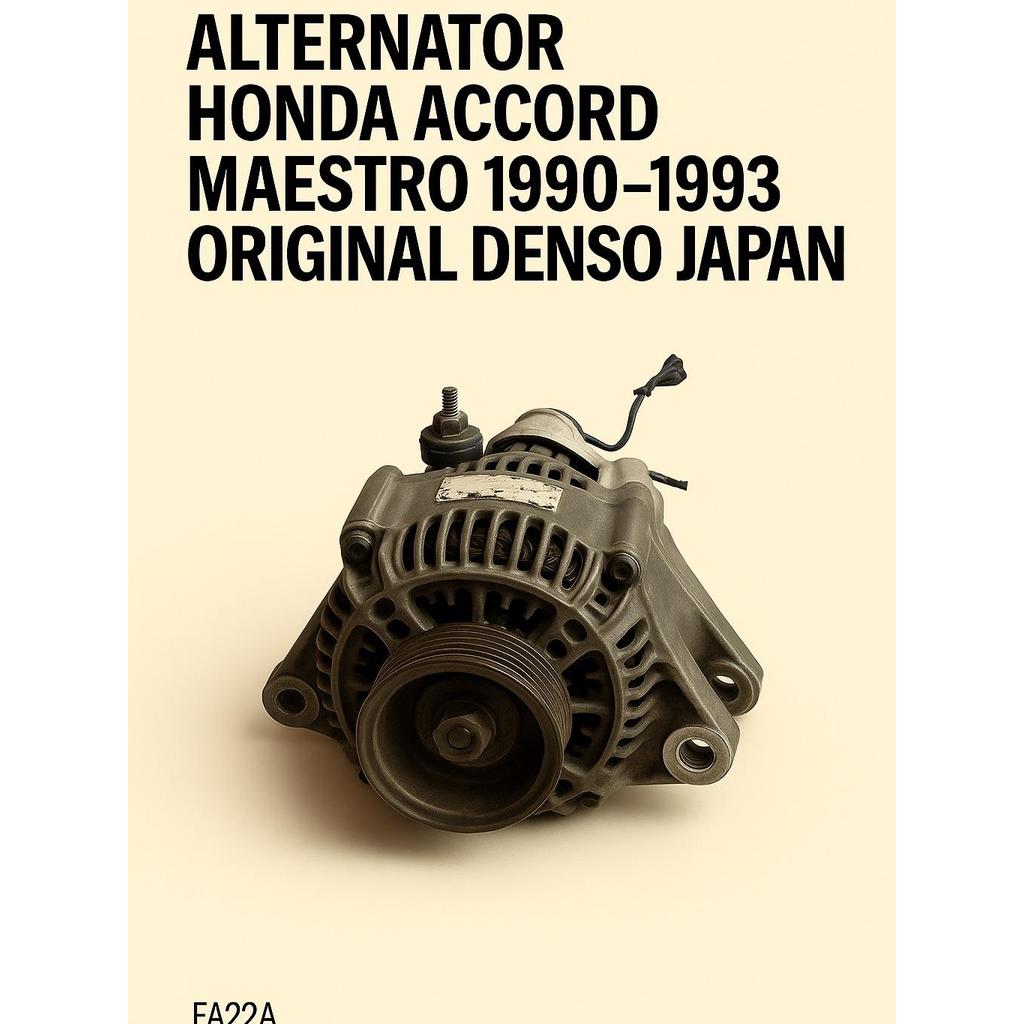 Denso Alternator Honda Accord Maestro Original FA22A 1990-1993 Efisiensi Tinggi Tahan Panas untuk Si