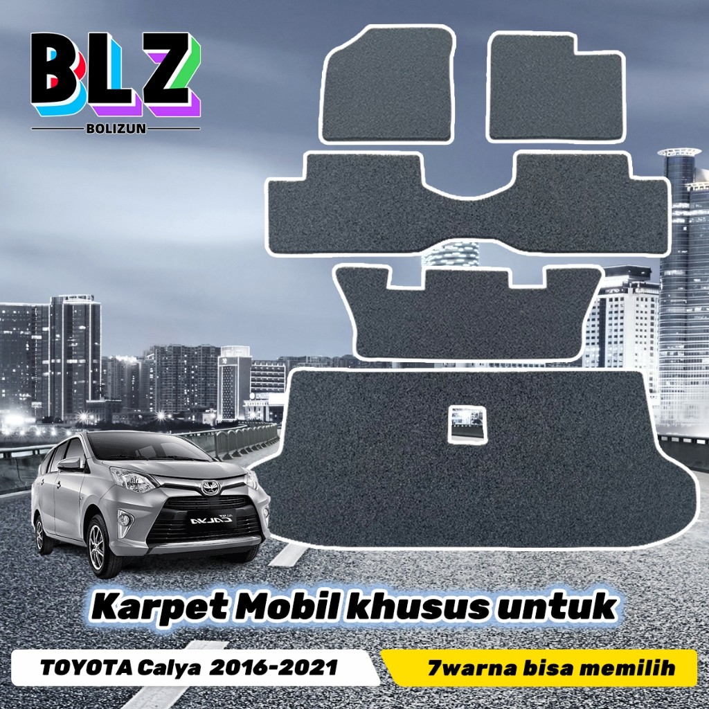 [yooyoo sparepart] BOLIZUN Karpet Mobil Mie Bihun Custom Daihatsu Sigra & Toyota Calya  2016-2021 (3