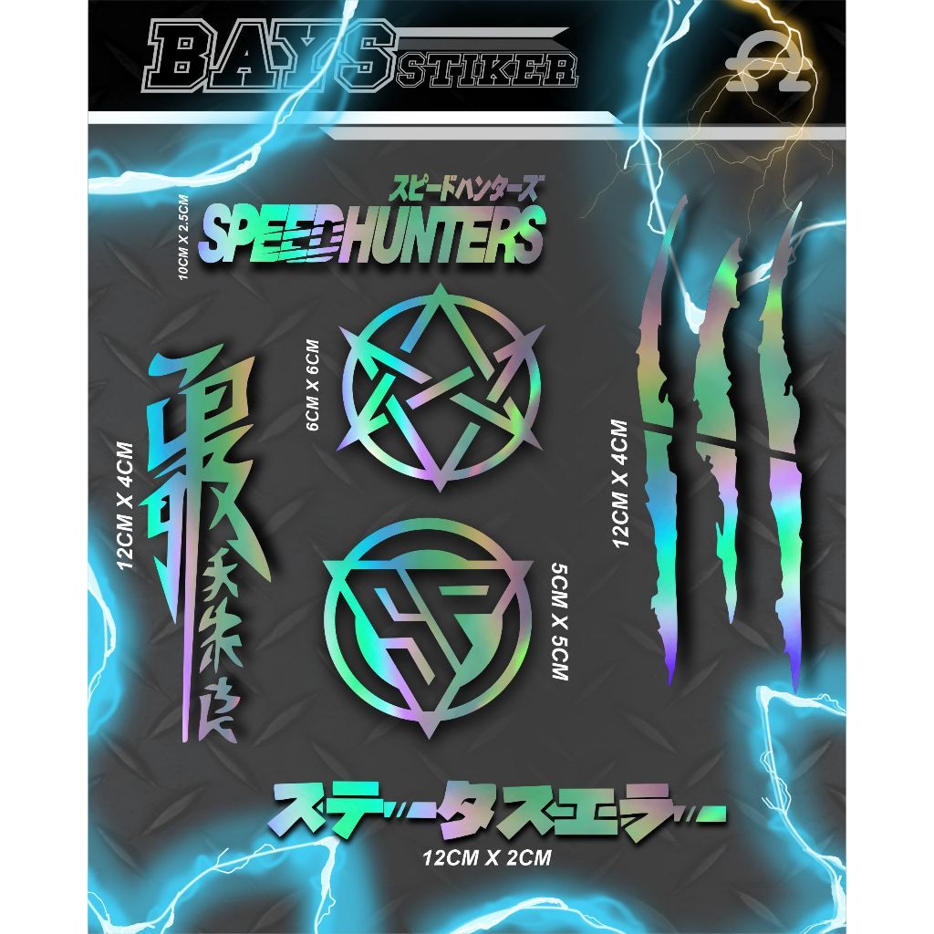 Murah Sticker Pack Cutting Racing Viral Kekinian