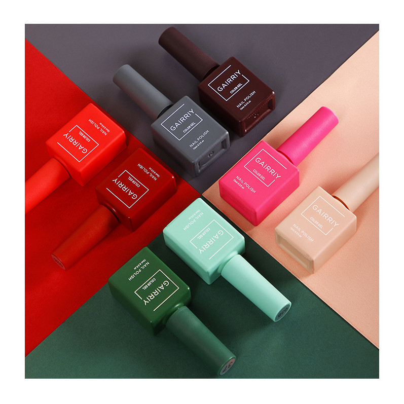ReinBeauty - [12 PCS] 1 SET KUTEK 15 ML GAIRRIY UV GEL NAIL POLISH, BISA REQUEST WARNA