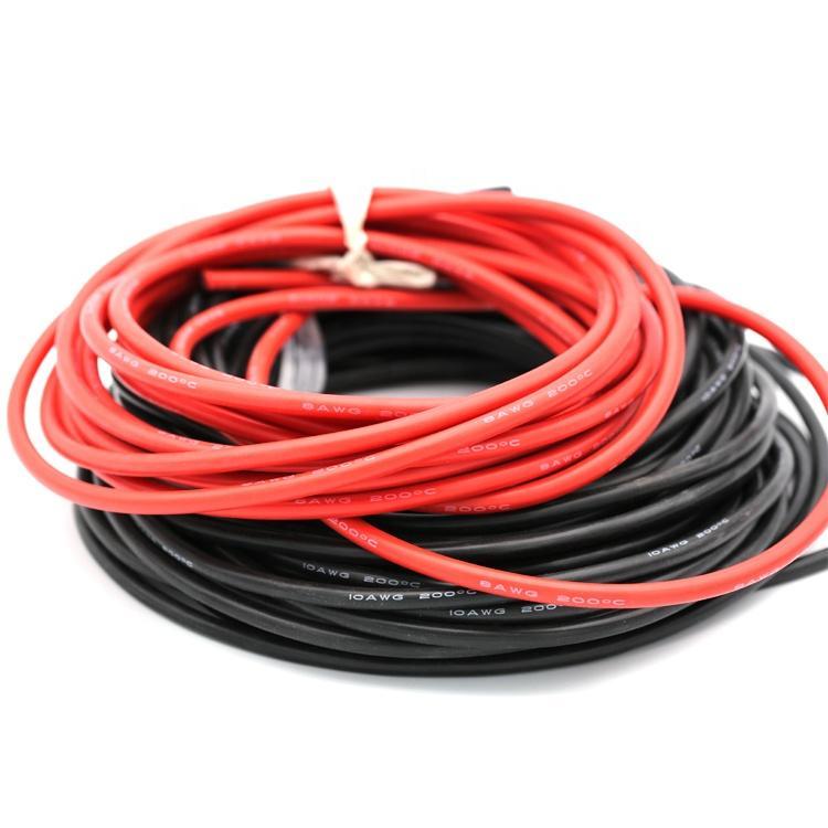 10CM Kabel silicone Silikon silicone wire 8AWG tahan panas 200 derajat