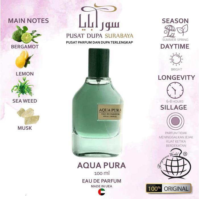 Parfum Asli Arab Original Premium Fragrance World Aqua Pura