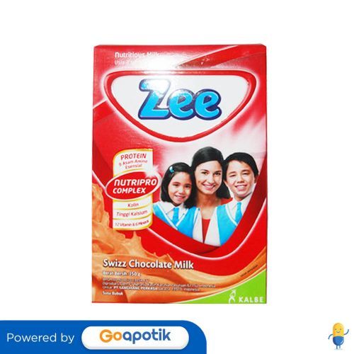Zee Susu Bubuk Anak Usia 3-12 Tahun Rasa Coklat 350 Gram Dus