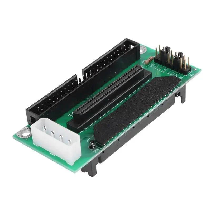 ALLOYSEED SCSI SCA 80 PIN TO 68 50 PIN SCSI Adapter SCA 80 PIN TO SCSI 68 IDE 50  Hard sk Adapter Co