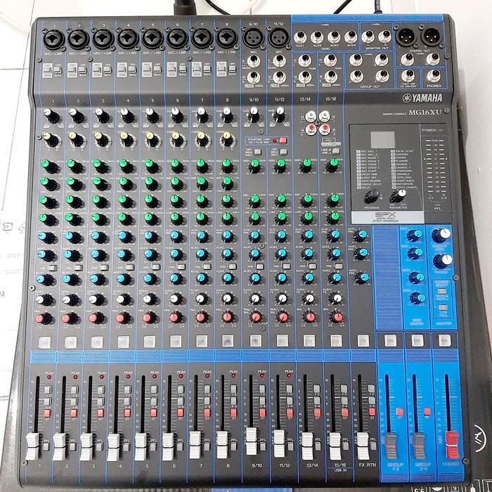 Mixer Yamaha MG16XU kayak baru (Ori bergaransi)