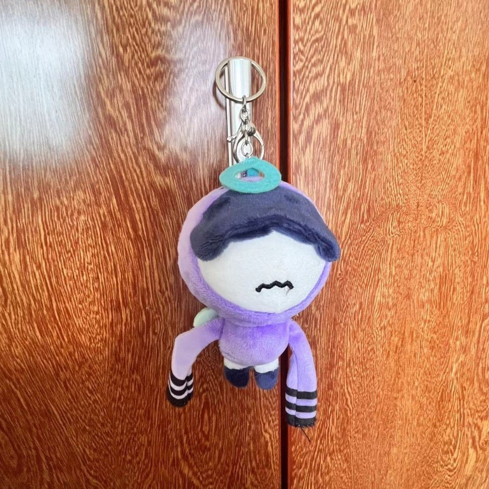 Trendy Singer Boy Band Dolls Cute YEONJUN Soobin Same Fluffy Doll Keyrings Alien Fox Wolf Rabbit Dol