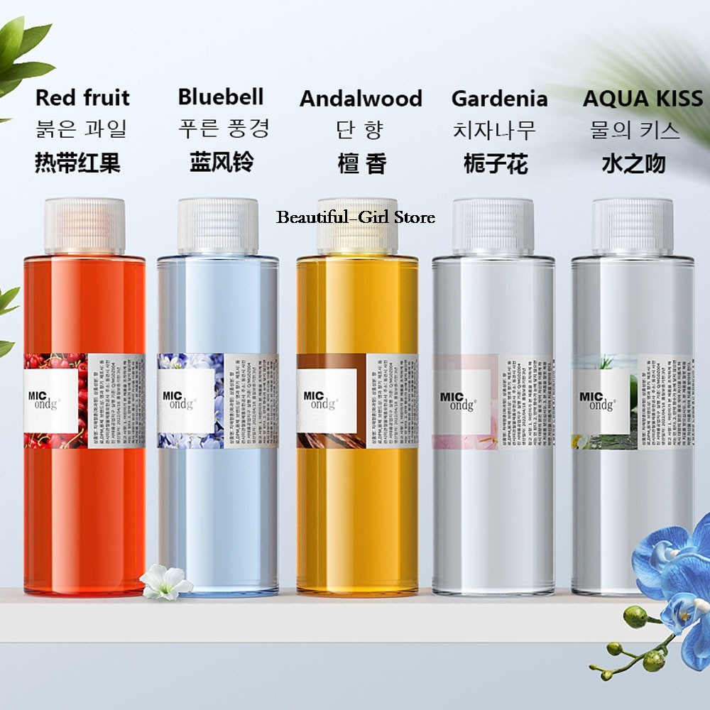 130ml Aroma Rose, Red fruit, Andalwood, Bluebell,Gardenia,AQUA KISS Supplement Liquid for Diffusers 