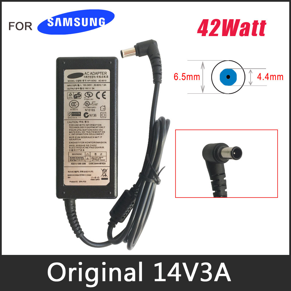 14V 3A AC Adapter arger for Samsung LCD Monitor A2514_DPN A3014 AD-3014B B3014NC SA300 SA330 SA350 B
