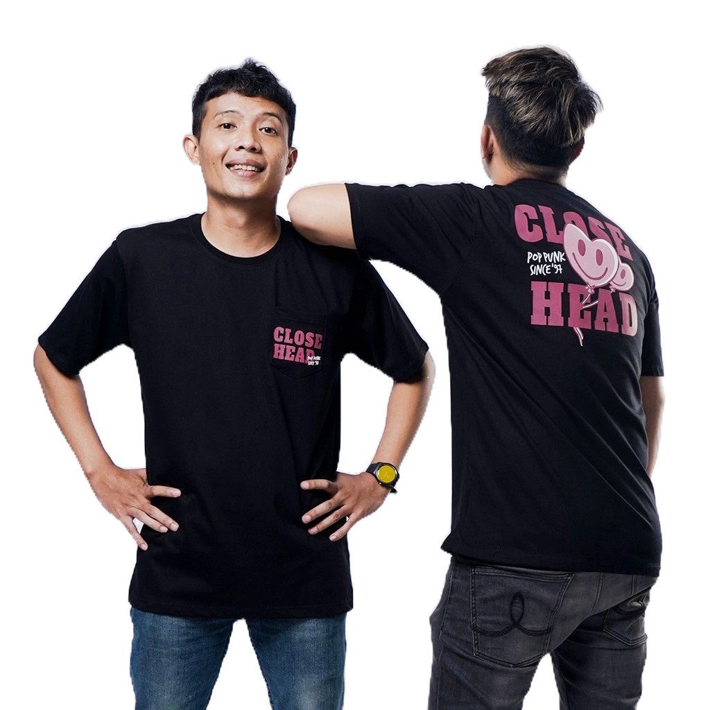 GVFI X Closehead T-Shirt Baloon Black