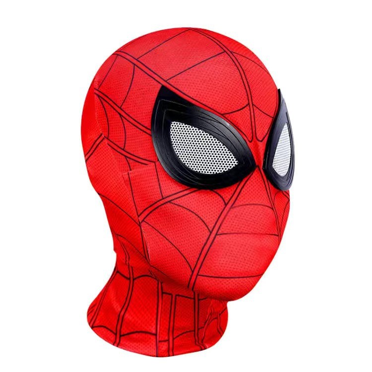 Topeng Spider-Man Lucu Patung Pasir Masker Wajah Penuh Anak Dewasa