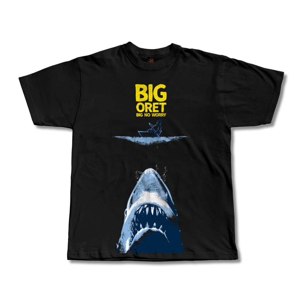 Big Oret Baju Big Size Jumbo Pria XL - 7XL / Jaws