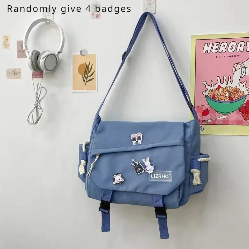 Crossbody Bag for Women Large Capacity Postman Envelope Shoulder Bag for Travel School Shopping Ladi