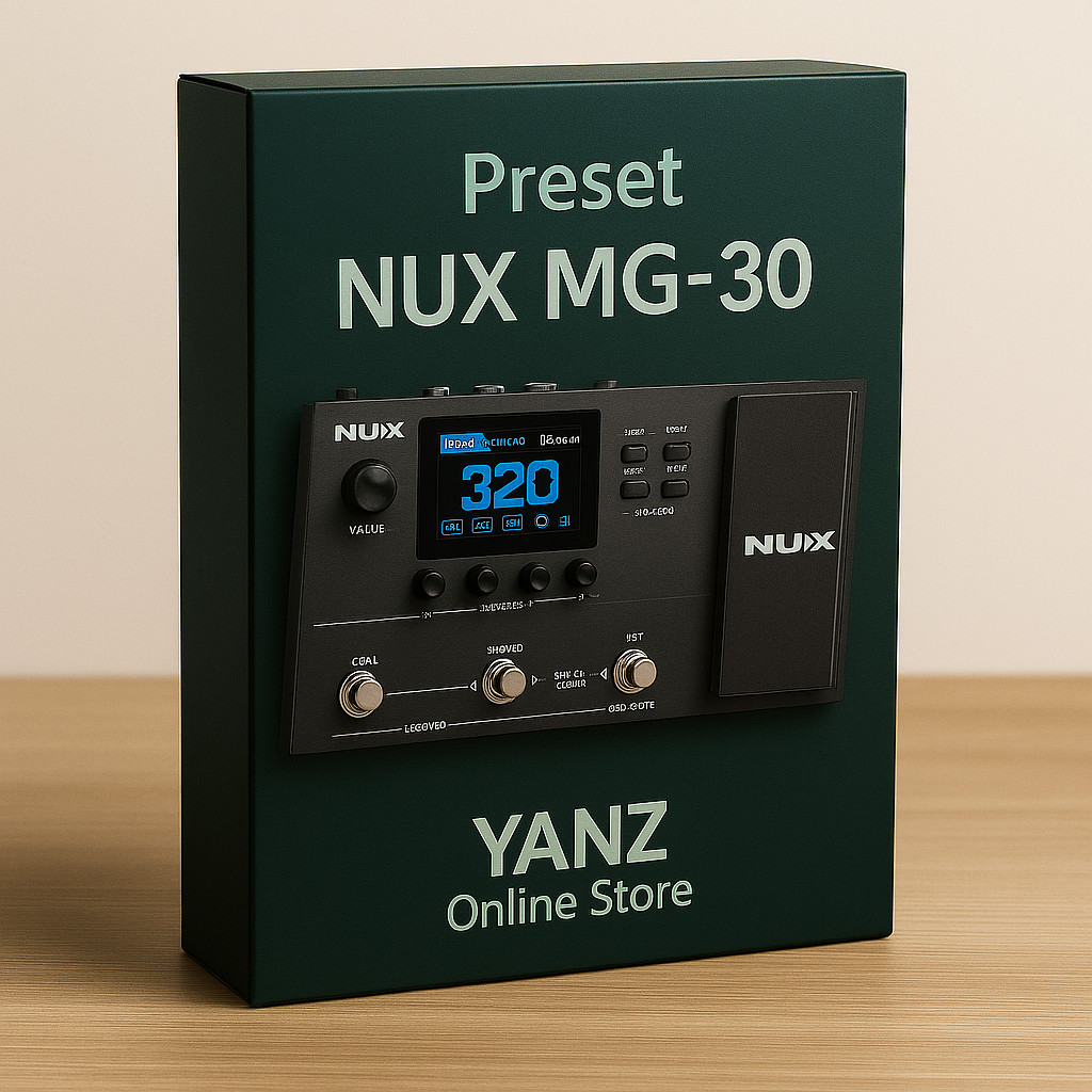 Preset NUX MG-30 Premium All Genre / Worship Musik