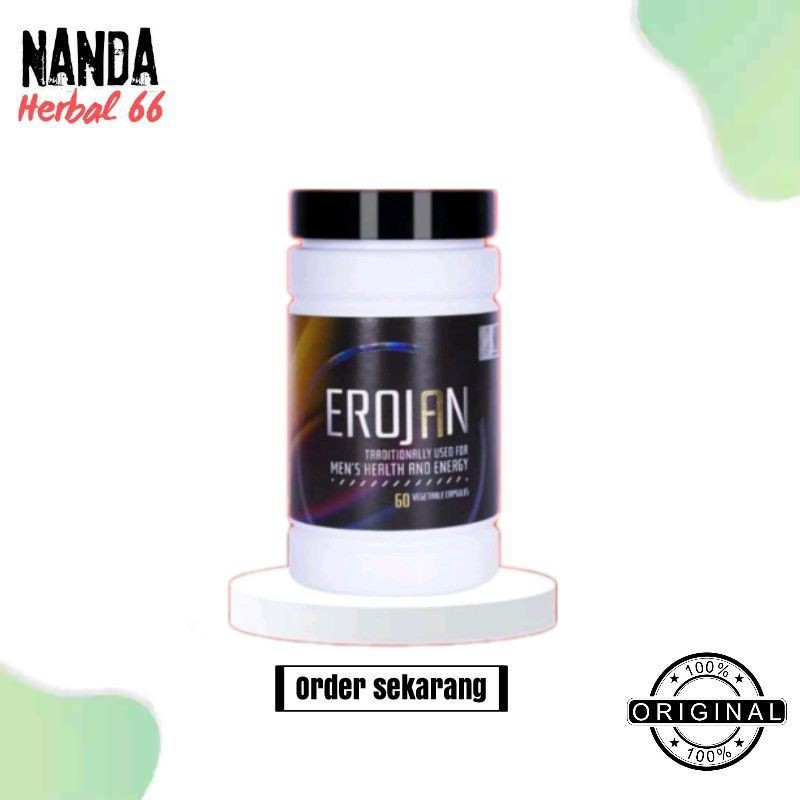 erojan original 60 kapsul 100% halal Erojan Testosteron booster asli , By dynamics Terbukti