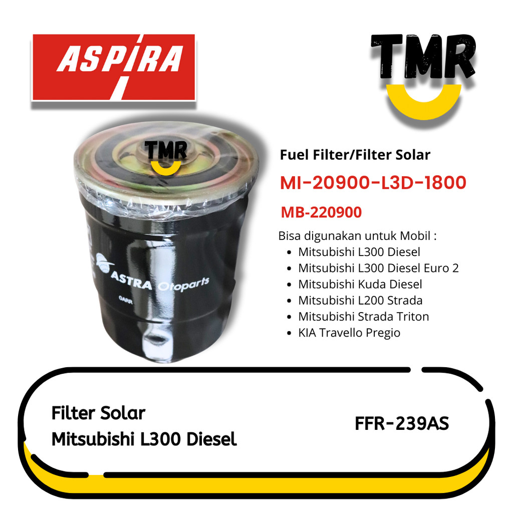 Fuel Filter Mitsubishi L300 Aspira