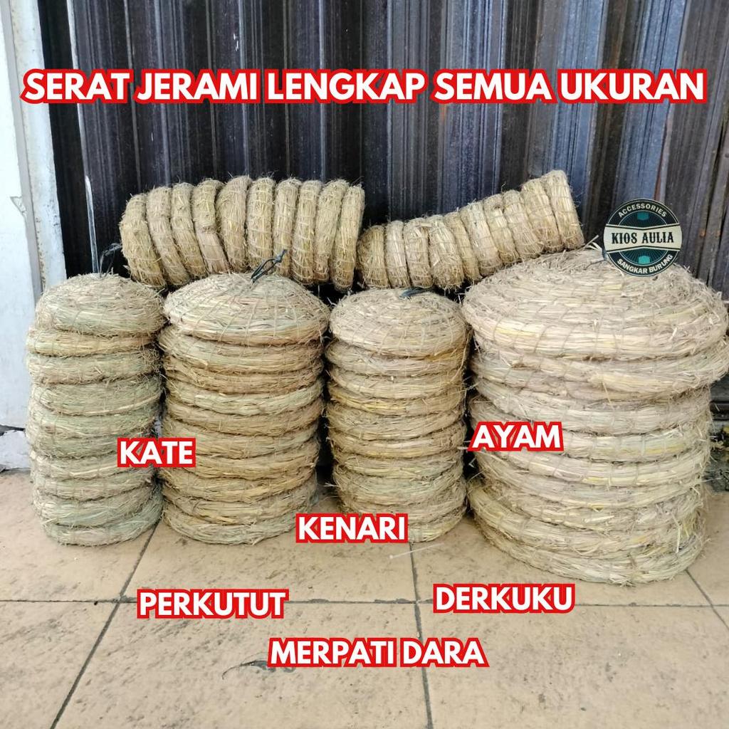 SERAT JERAMI DAMI SUSUH KENARI AYAM PERKUTUT DERKUKU MERPATI DARA KATE SARANG TEMPAT TELUR BURUNG IN