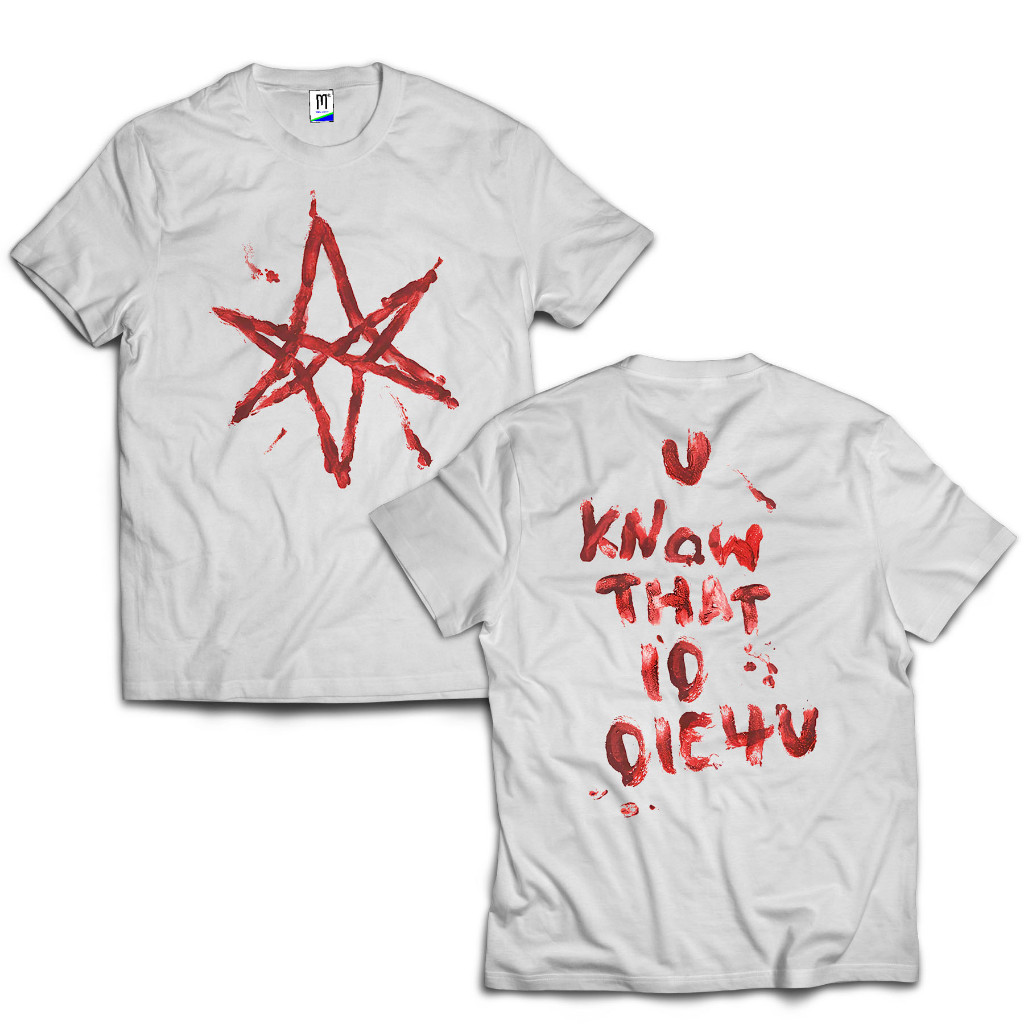 T shirt BMTH - BLOOD | BRING ME THE HORIZON | Kaos band | Kaos metal | Tag Merchcons