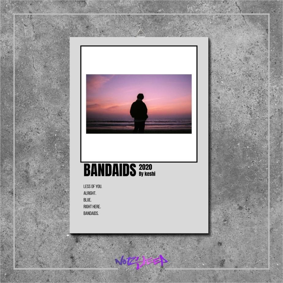 Album Musik band Bandaids by keshi  mdf