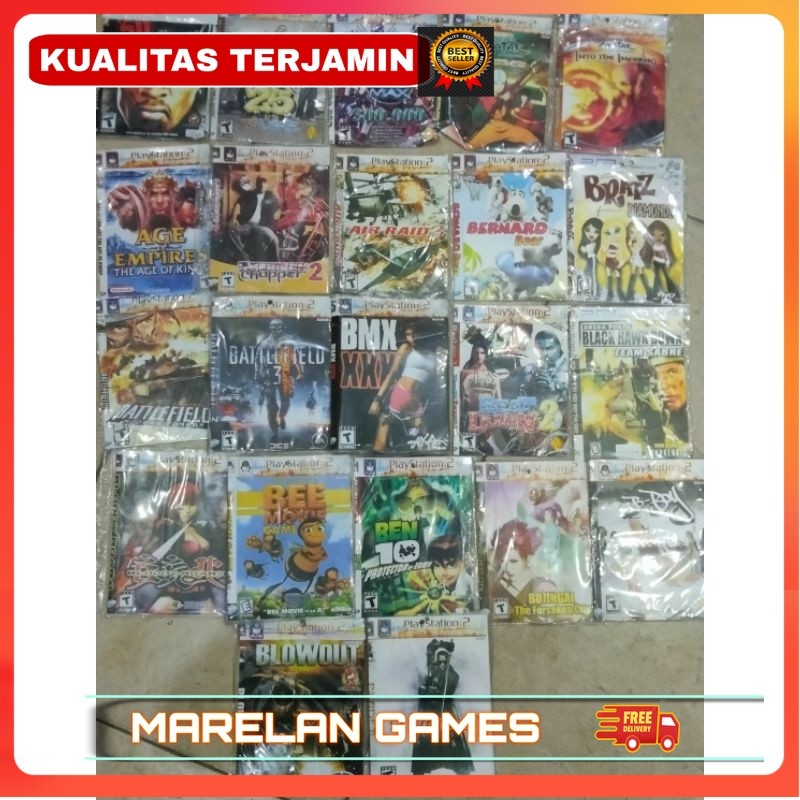 Kaset playstation 2 Kaset Ps2 Dvd ps2 Game Ps Kaset PS 2 yang ready a - b