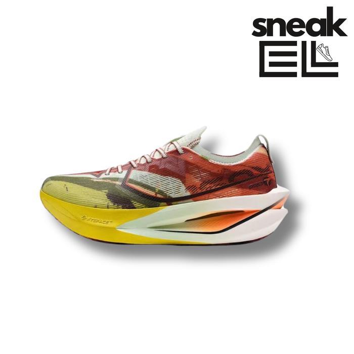 Xtep 160X 7.0 Pro Red Yellow White Original Sepatu Lari Pria/Running Shoes 975419110044