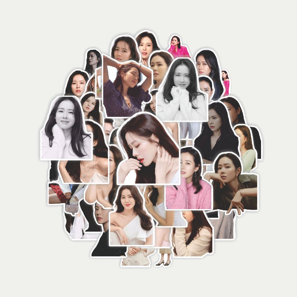 Sticker Pack Stiker Son Ye Jin | Sticker TUMBLR | Stiker LAPTOP KOPER HELM
