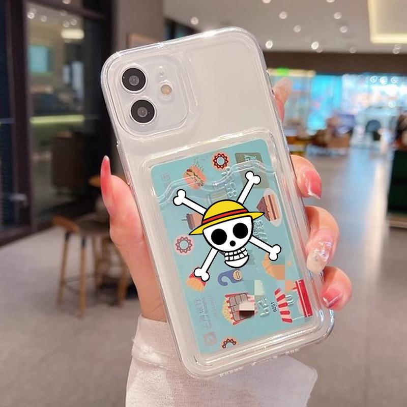 Case For Iphone 11 13 6 6S 6Plus Plus 7 Plus\8 8 SE 2020 2022 XR Soft Camera Protection Anime One Pi