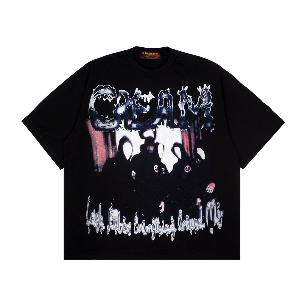KKONTENER WU TANG OVERSIZE TSHIRT BLACK