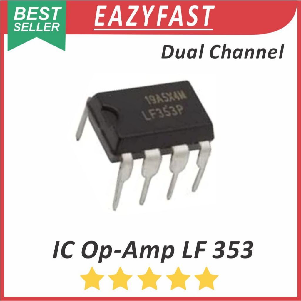 IC Dual JFET Op Amp LF353 LF 353 P N DIP Transistor Chip LF353P LF353N Operational Amplifier Ampli O