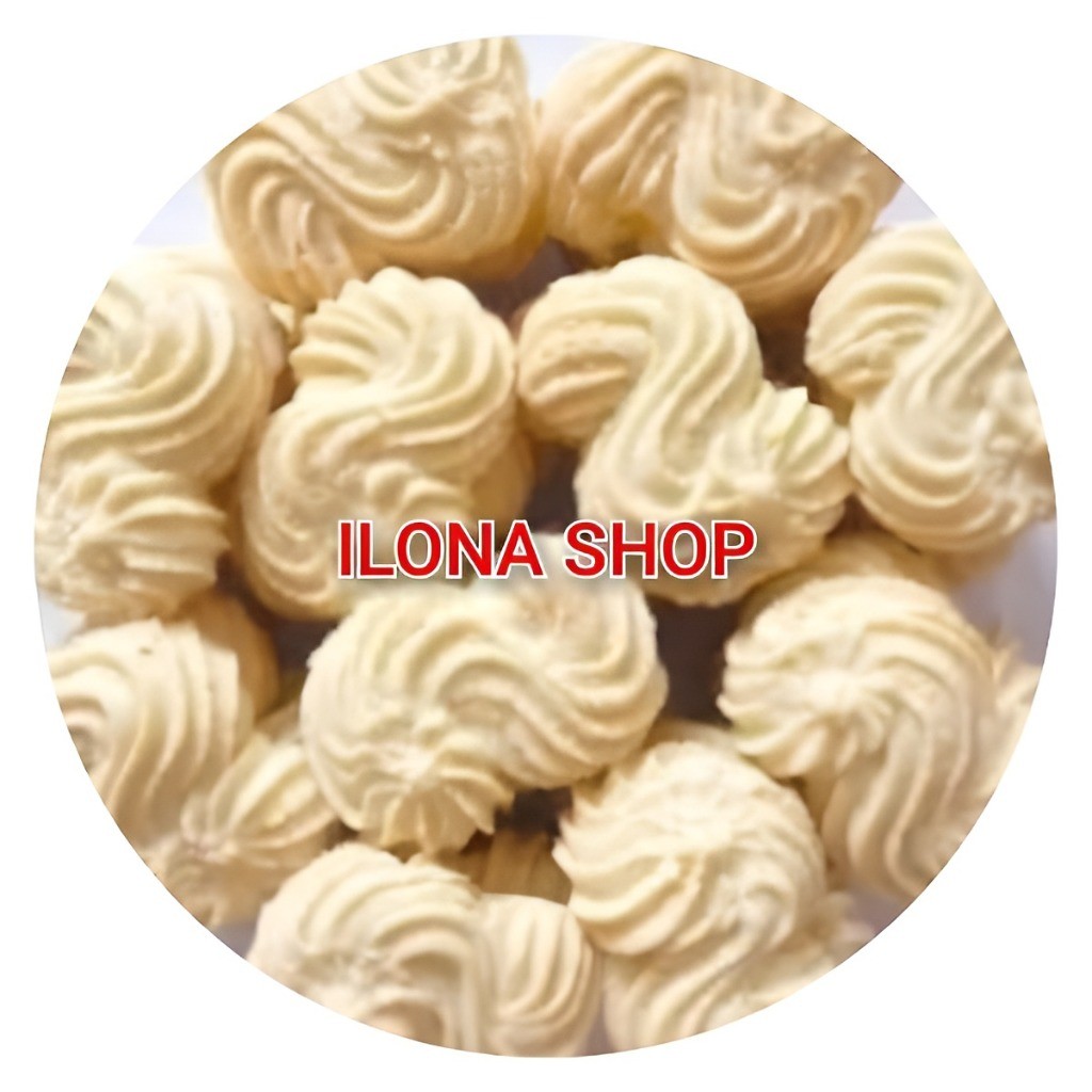 Kue Kering Semprit Keju Premium 250 Gram / Kue Semprit Letter S / Kue Semprit Enak