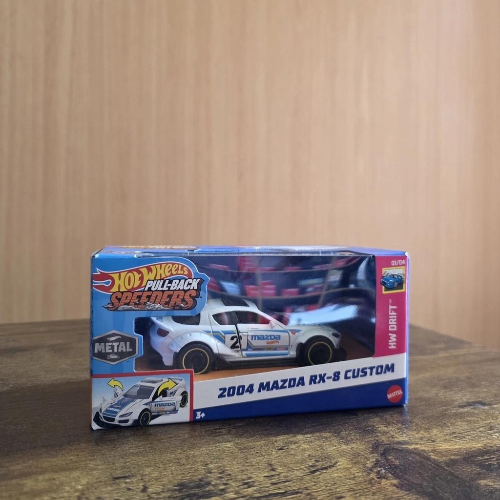 Hot Wheels Pullback Speeders Metal
