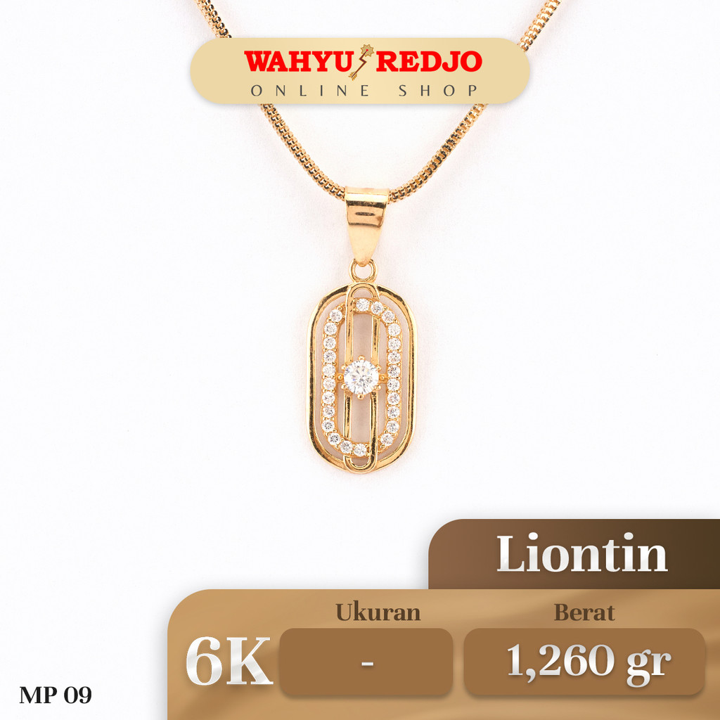 Liontin Emas Kadar 6K Wahyu Redjo LT-6K-29858268