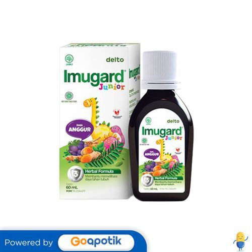 Imugard Junior Rasa Anggur 60 Ml