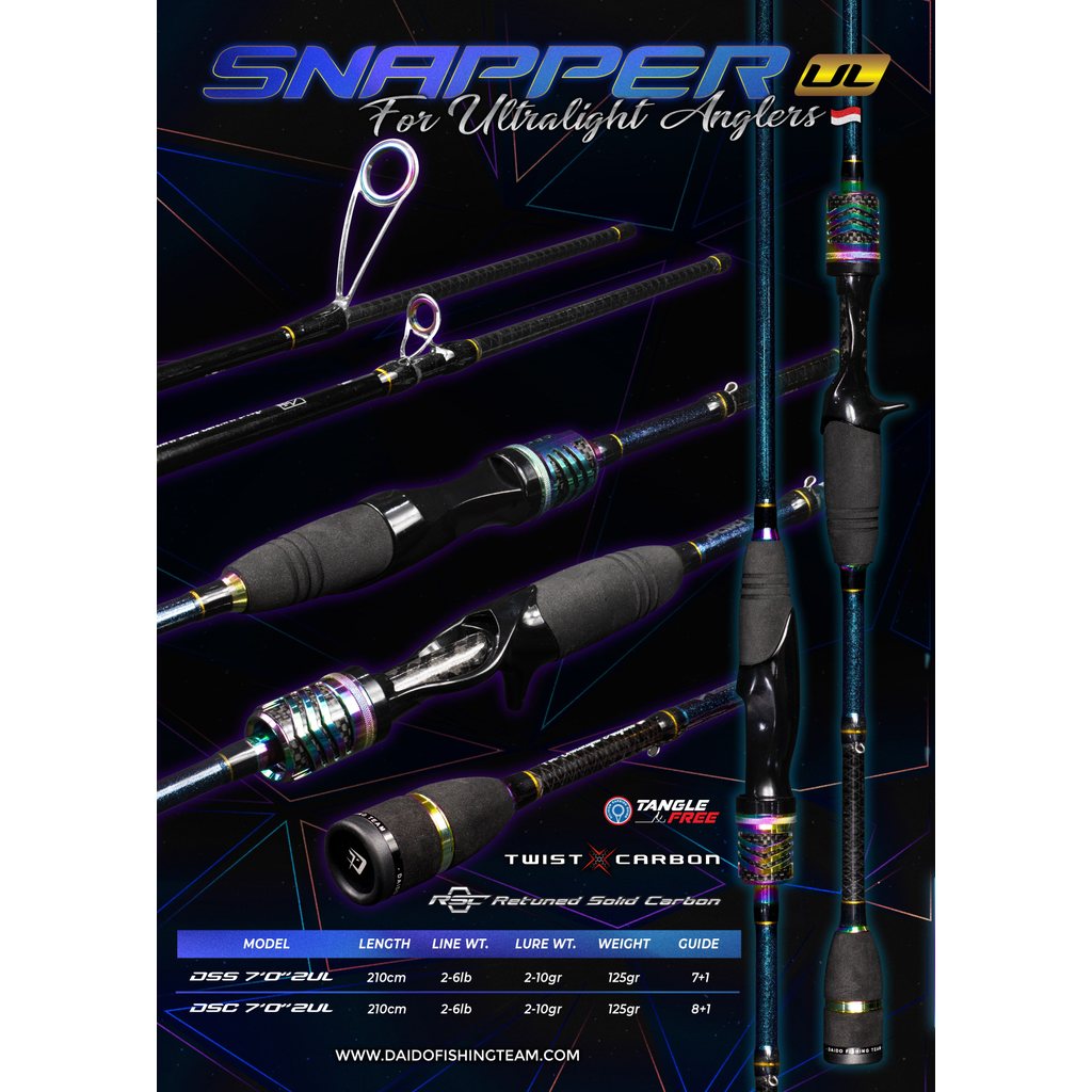 JORAN DAIDO SNAPPER UL CARBON SOLID 210CM