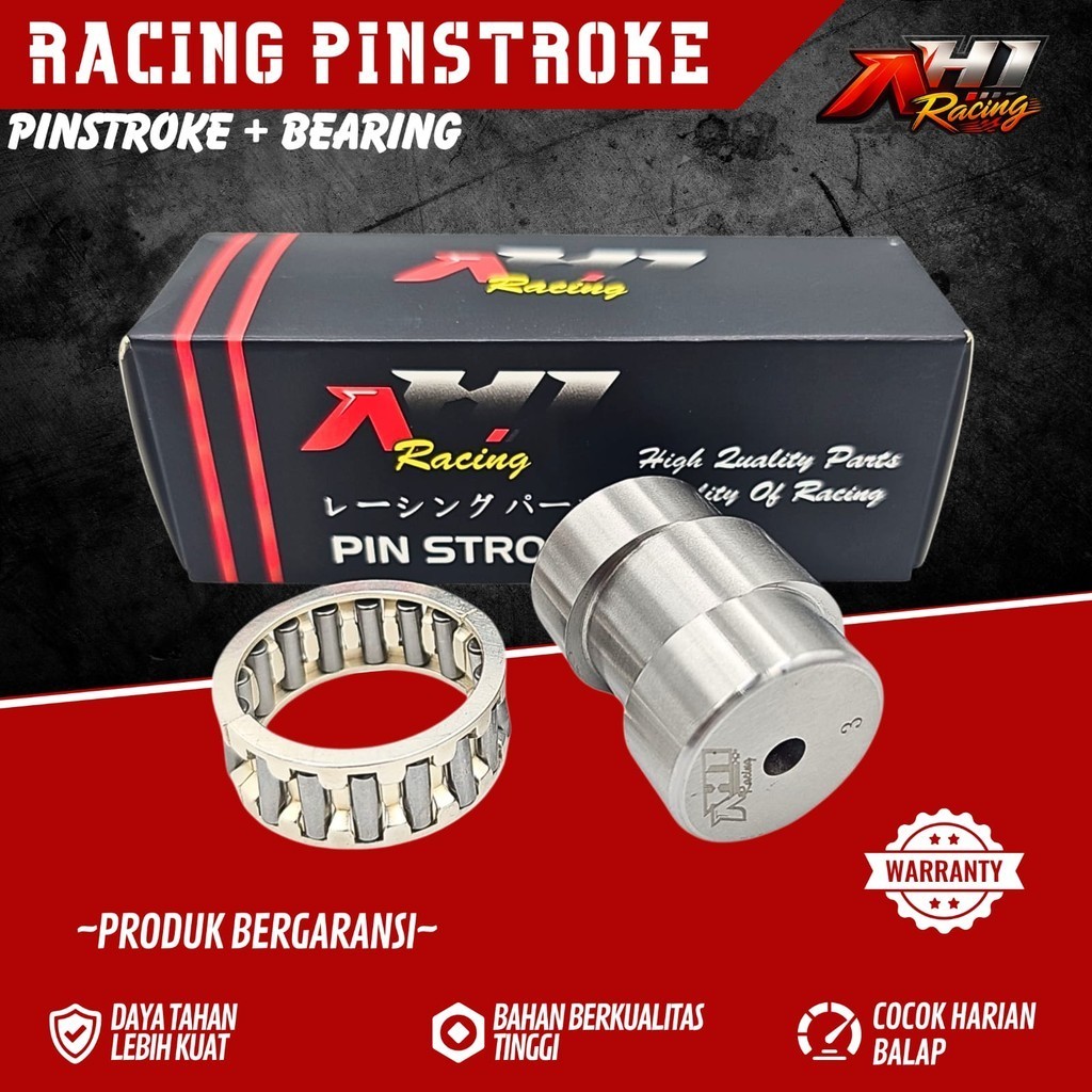 UP SPEED | AH1 PAKET 2IN1 CRANK PEN STROKE BEARING BELAH BAMBU JUPITER Z OLD BURHAN VEGA OLD R UKURA