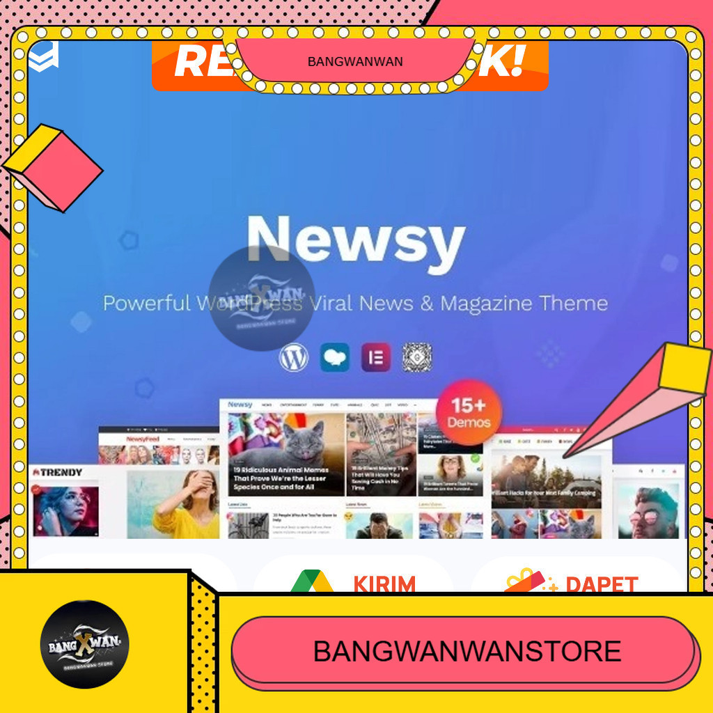 Newsy Viral Wordpress Theme For News & Magazine WordPress Tema Premium