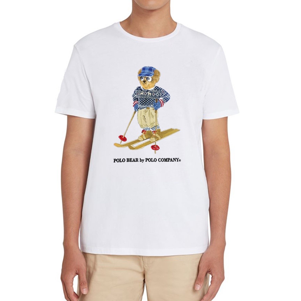 POLO - 7598.25 Mens T-shirt  - White Bear