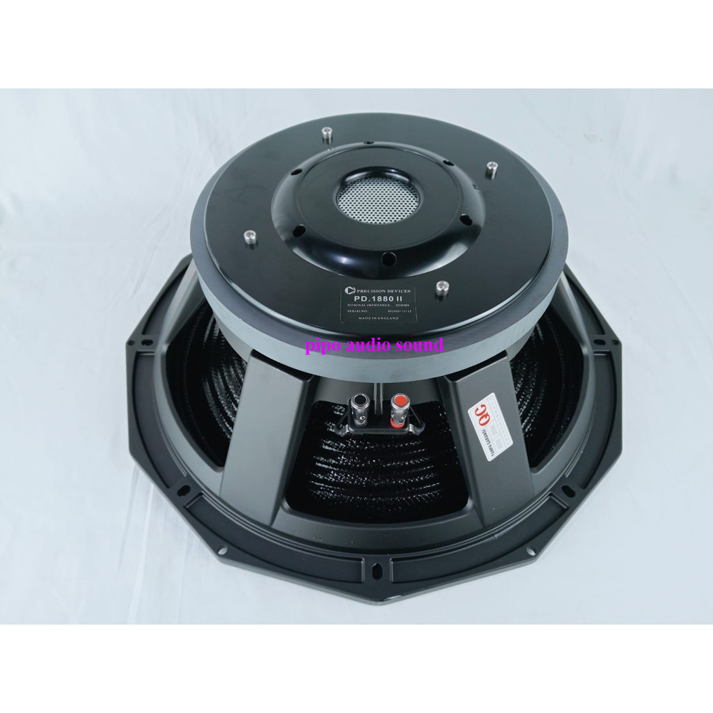 SPEAKER SUBWOOFER PRECISION DEVICES PD1880 II VC 5 INCH PD 1880 ii CARBON