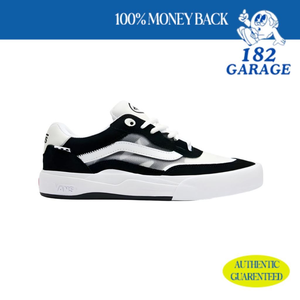 Sepatu Vans Wayvee Pro Skate Black True White