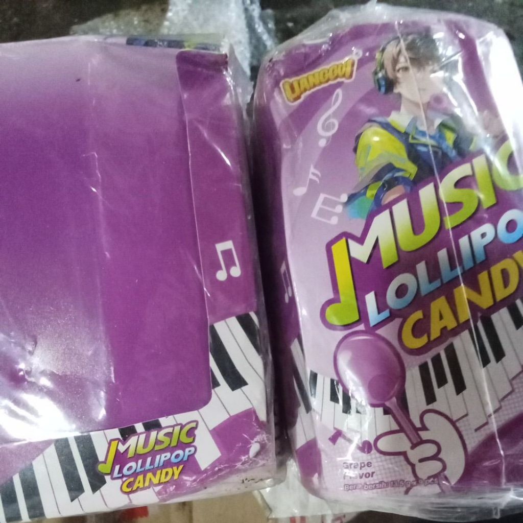 Lianggui Music Lollipop Candy 13.5g*3Pcs Random