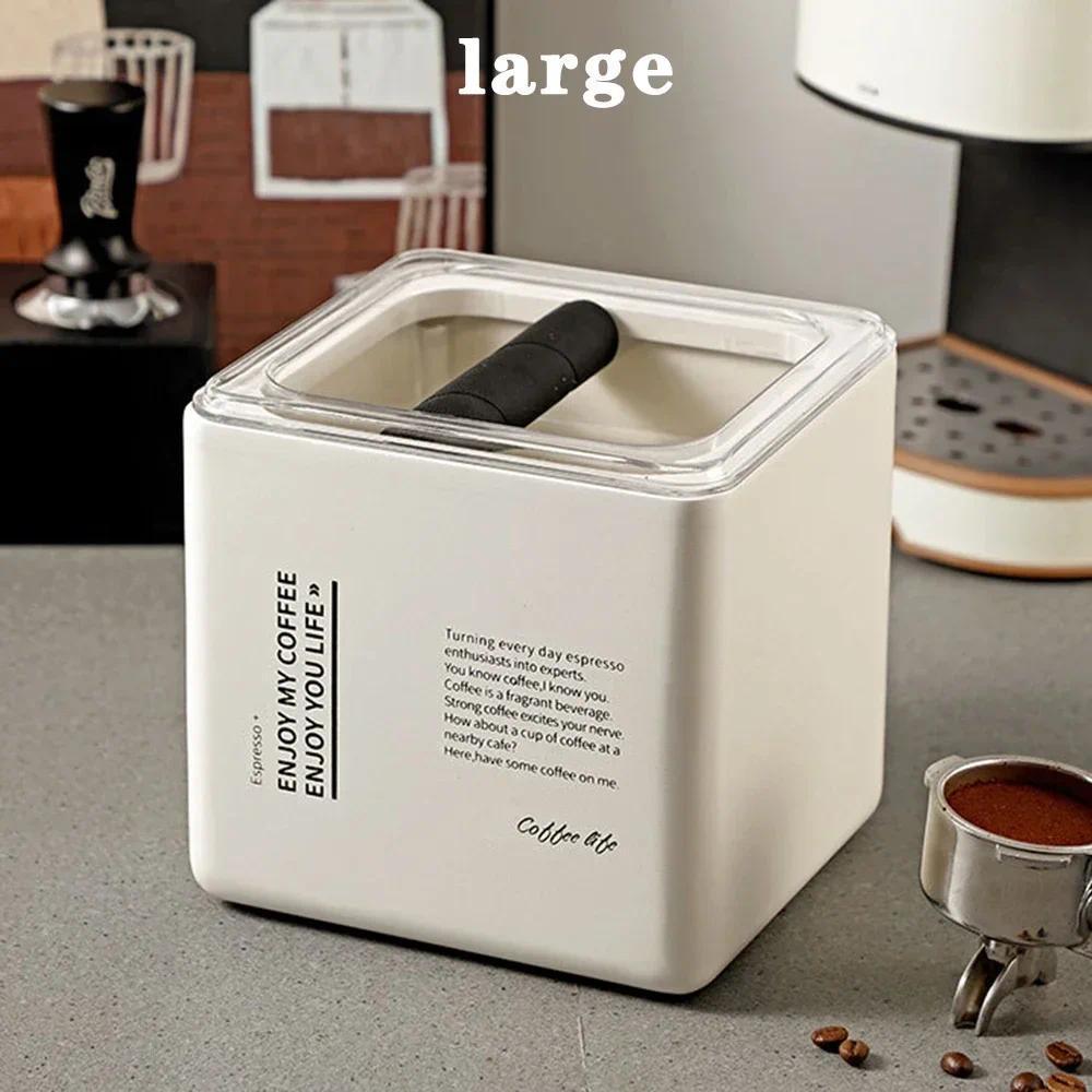 Coffee Grounds Bucket Bar Counter Espresso Machine Powder Residue Storage Box Coffee Knocking Residu