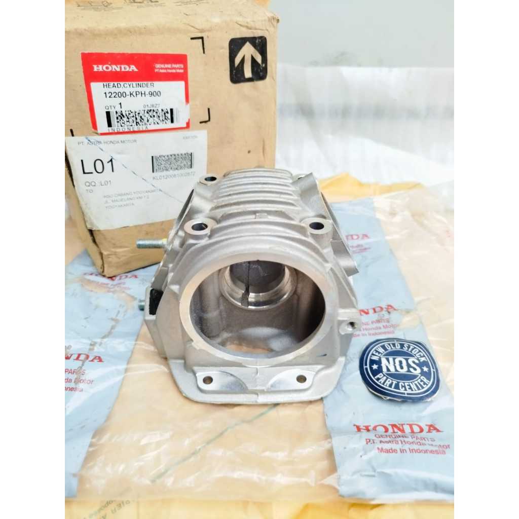 CYLINDER SILINDER BLOK BLOCK HEAD HONDA SUPRA X 125 LAMA KARBU SUPRA X 125 BATMAN KIRANA KHARISMA KA