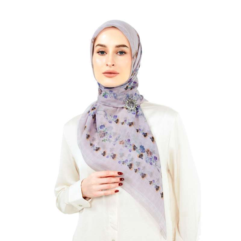 Nada Puspita Tales Of The Vine Series Scarf - Clematis