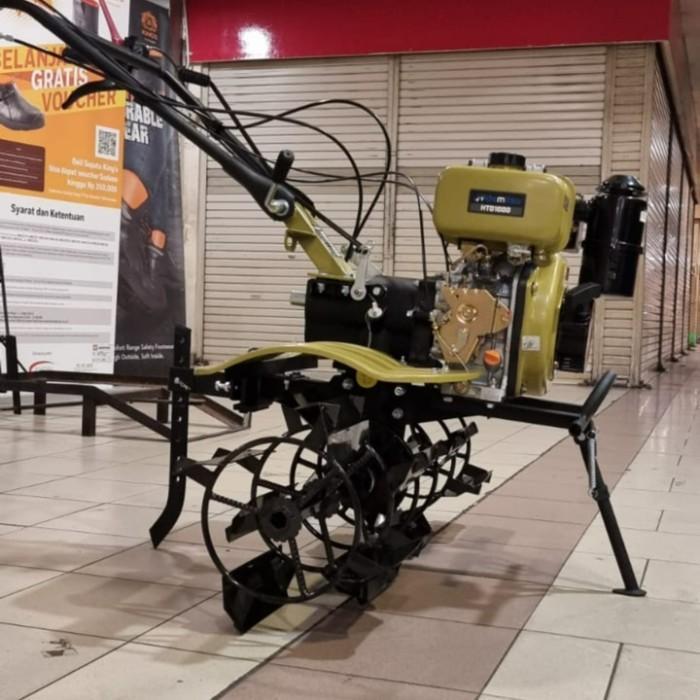 PROMO GASPOLL TRAKTOR MINI DIESEL HIDEMITSU HTD1000 MESIN BAJAK SAWAH TILLER SOLAR LINK AMBIL DI TOK