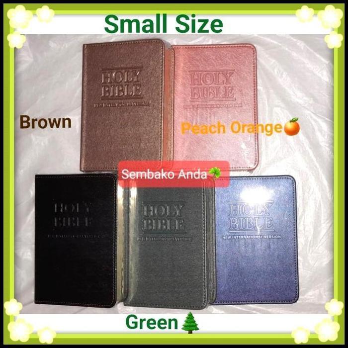 Niv Holy Bible. New International Version. Indeks. Medium / Small Size Best Seller - Small Size, Blu