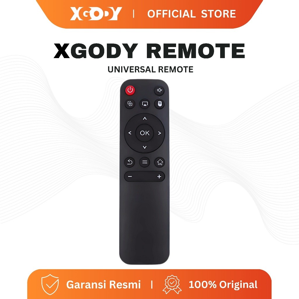 (Angel Pixel) XGODY Remote Control Proyektor - Universal Remote - Infrared